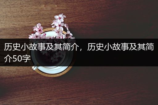 历史小故事及其简介，历史小故事及其简介50字