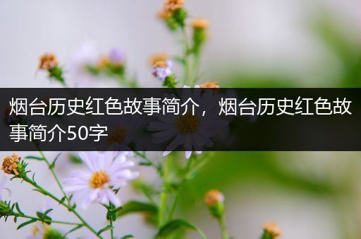 烟台历史红色故事简介，烟台历史红色故事简介50字