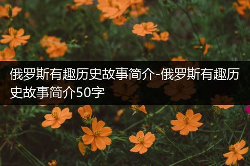 俄罗斯有趣历史故事简介-俄罗斯有趣历史故事简介50字