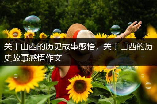 关于山西的历史故事感悟，关于山西的历史故事感悟作文