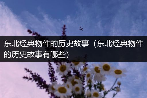 东北经典物件的历史故事（东北经典物件的历史故事有哪些）