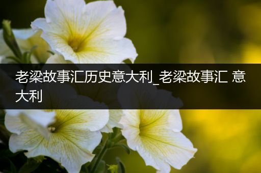 老梁故事汇历史意大利_老梁故事汇 意大利