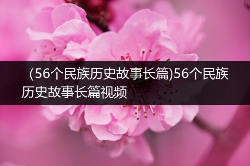 （56个民族历史故事长篇)56个民族历史故事长篇视频