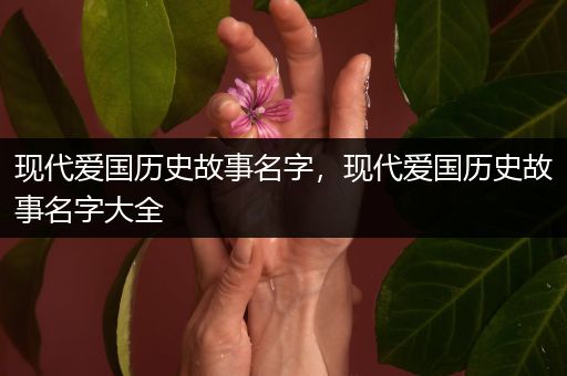 现代爱国历史故事名字，现代爱国历史故事名字大全