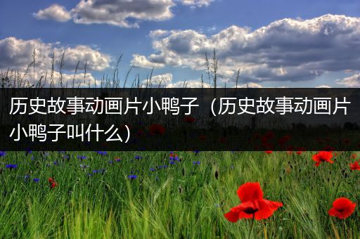 历史故事动画片小鸭子（历史故事动画片小鸭子叫什么）