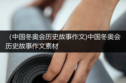 （中国冬奥会历史故事作文)中国冬奥会历史故事作文素材