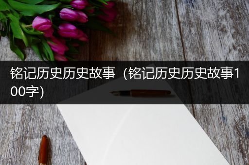 铭记历史历史故事（铭记历史历史故事100字）