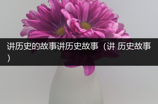 讲历史的故事讲历史故事（讲 历史故事）